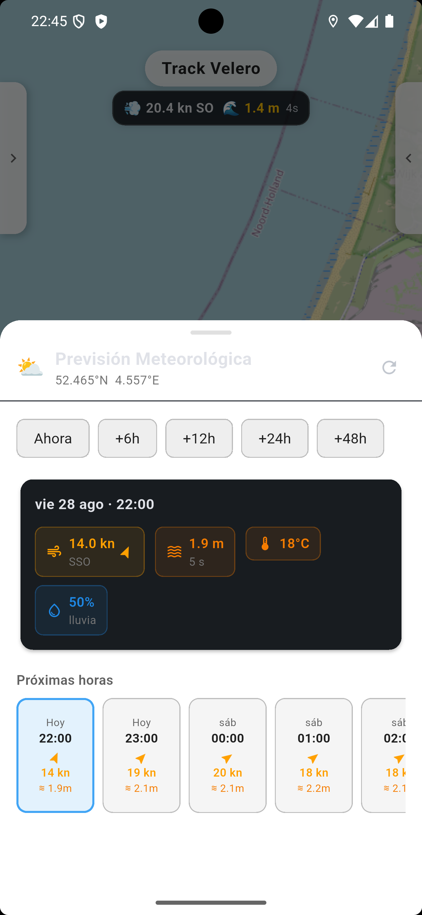 Previsión meteorológica